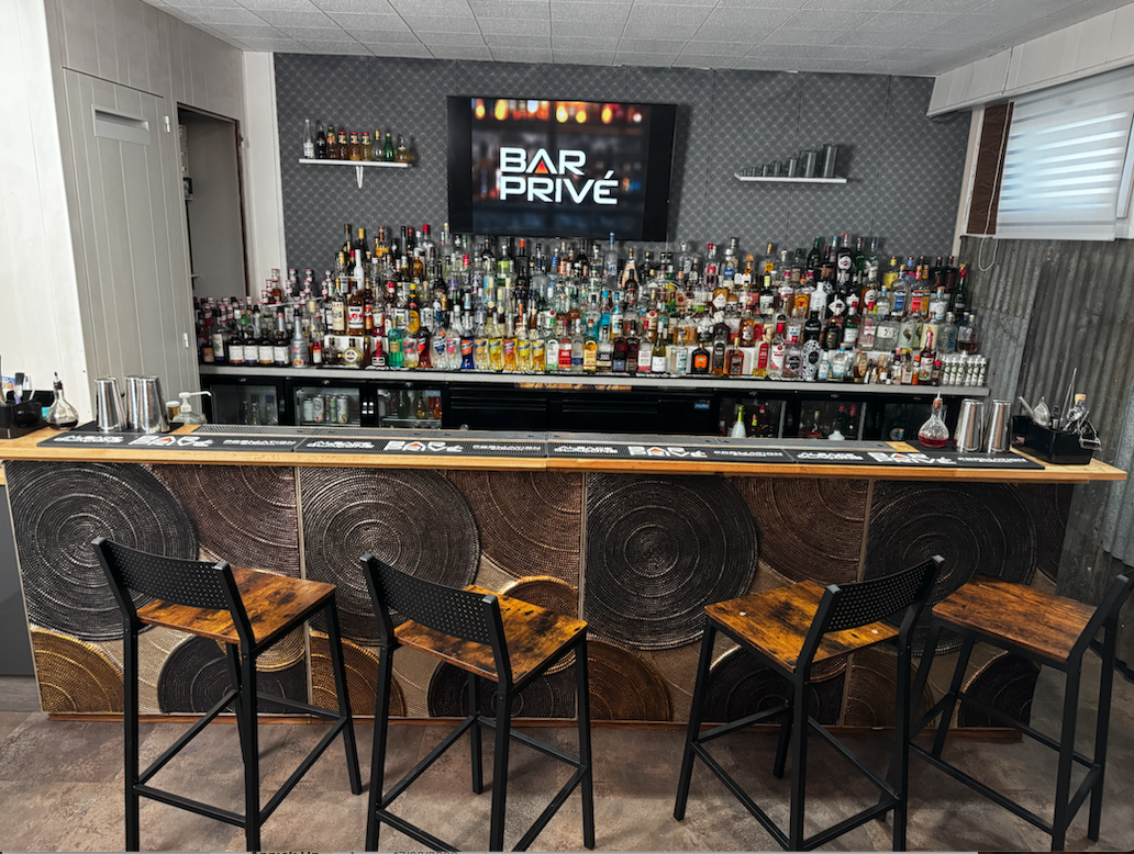 bar à cocktails privatisable