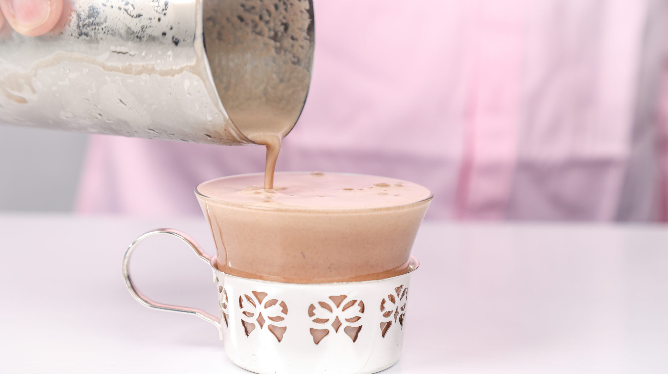 Mocktail au lait d'amande