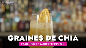 Des cocktails aux graines de chia : fraîcheur et santé au rendez-vous