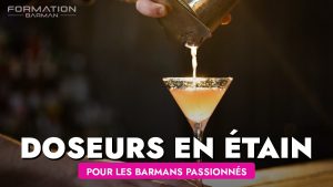 Les doseurs en étain pour les Barmans passionnés