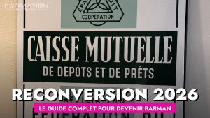 Reconversion Professionnelle Barman en 2026 : Le Guide Complet