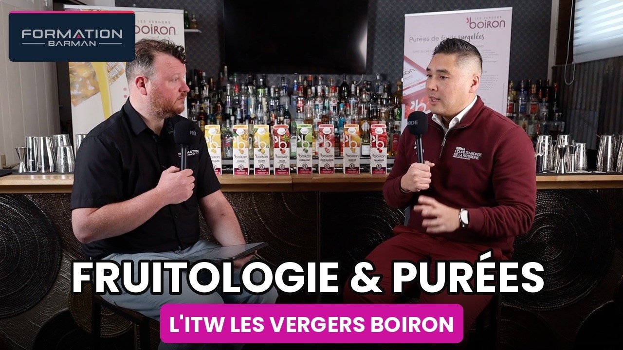 Les Vergers Boiron purees de fruits
